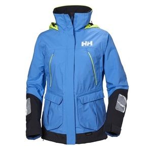 Helly Hansen W Pier Jacket Blue Waterproof Jacket
